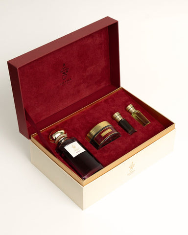 Oriental Treasures Gift Set - Maroon